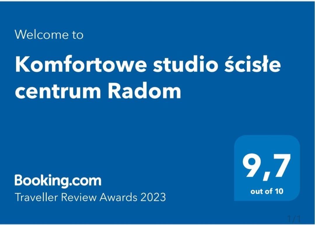 Komfortowe Studio Scisle Centrum Radom Bagian luar foto